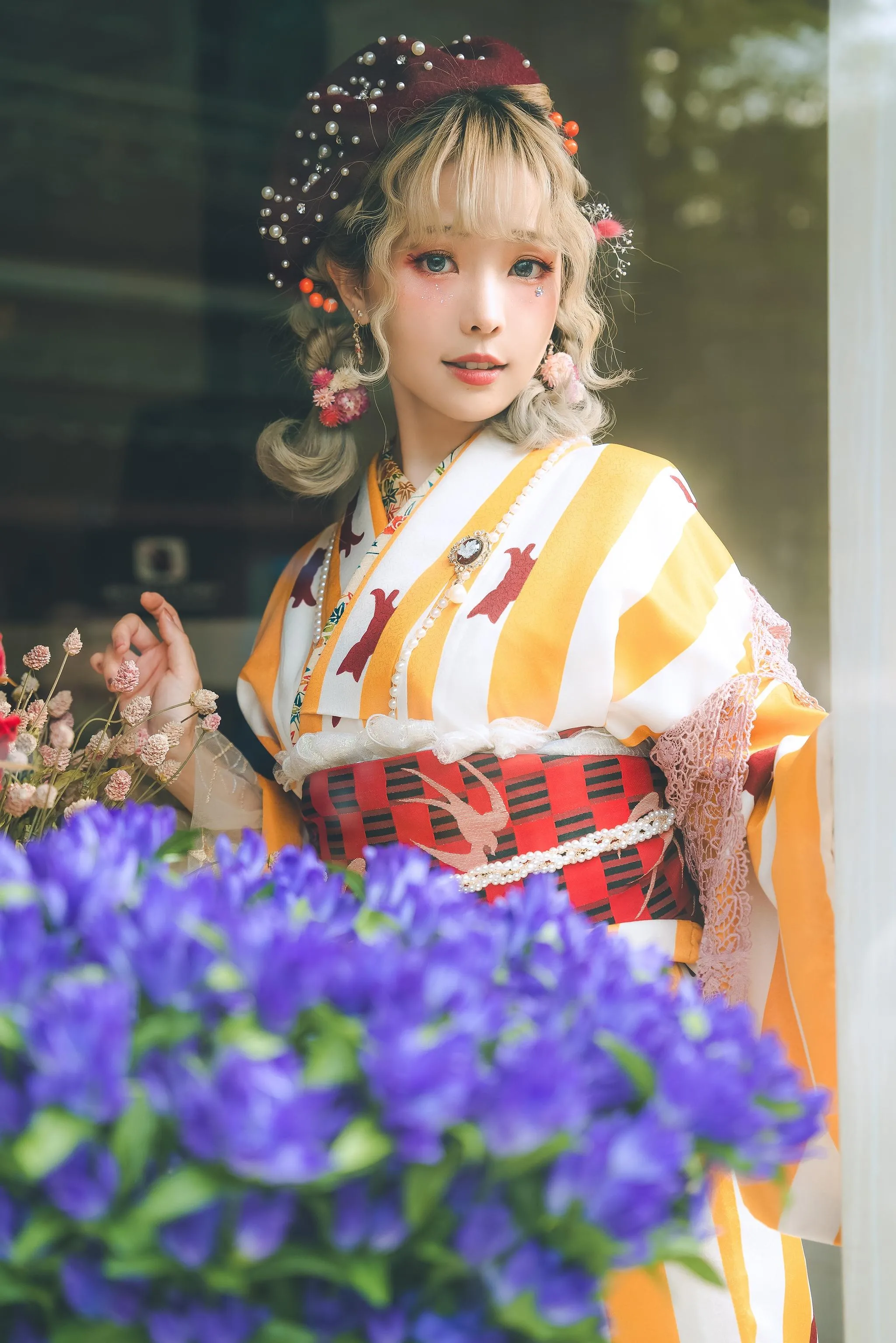 ElyEE子 – NO.90 [2020 Ely Collection] Digital photo set 10套-6 Retro Kimono II [62P]插图6
